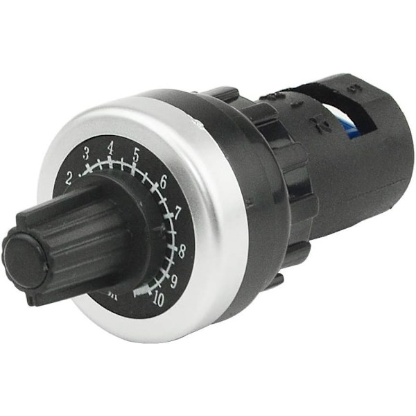 2 stk LA42DWQ-22 22mm 10K Ohm variabel hastighets roterende potentiometer (10K)
