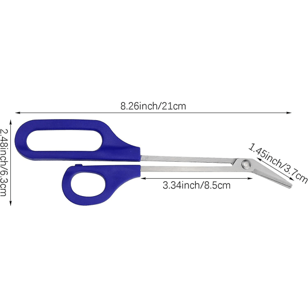 Lang håndtak tånegl saks klipper, ergonomisk