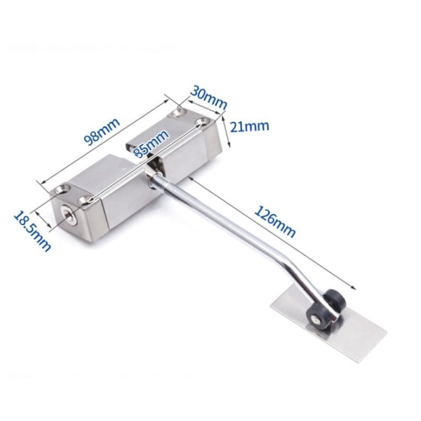 Internal automatic door closers automatic spring door closers adjustable te