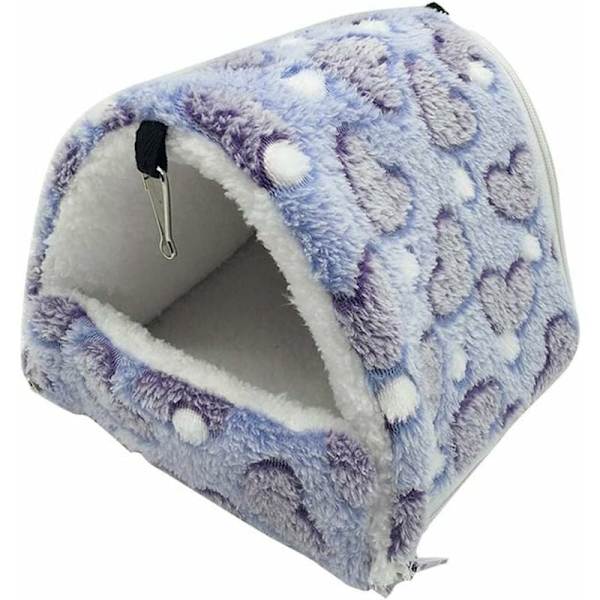 Gnagare sovande plysch litet hus hamster hängmatta leksak säng hus för marsvin