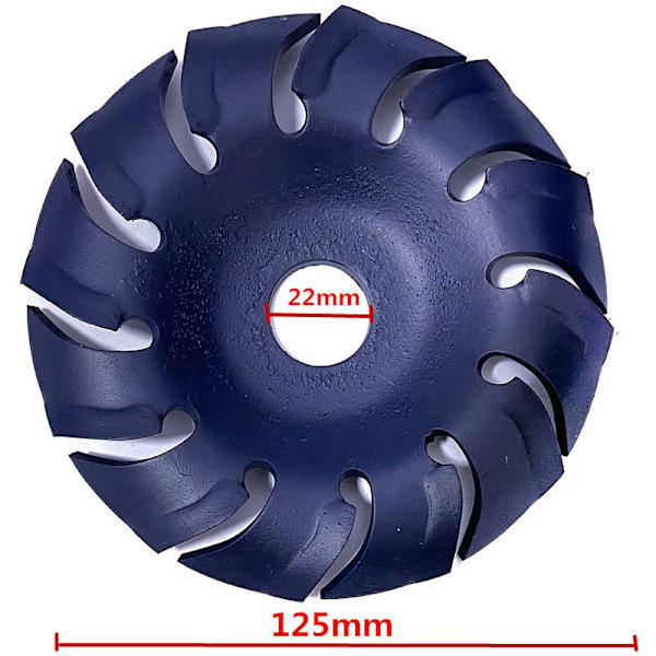 Vinkelsliber træskæreskive - Ø 125mm x 22,2mm - Holdbar Flex træskæreskive