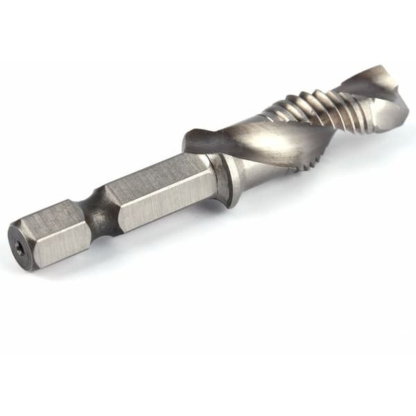 M5 Drill Bit 1/4\" Hex Shank HSS Drill Bit Set/Tap Bit Set, Gjenge Skruetapp
