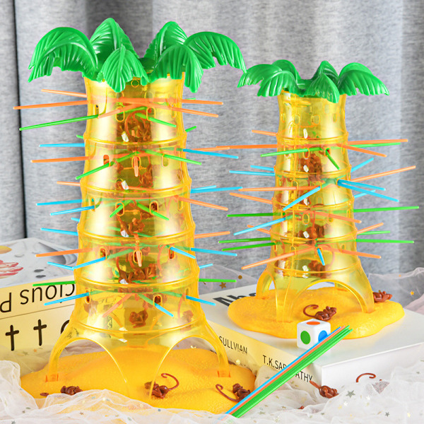 Monkey Alarm Børnespil Monkey Træ Klatring Spil Monkey Alarm Spil Familie Brætspil Interaktive Legetøj Børnegave