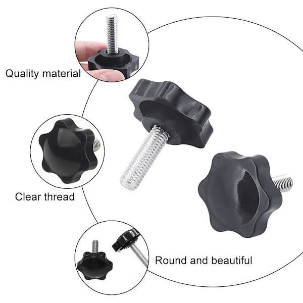 PC4-M10-kontakt, PC4-M10 pneumatisk kontakt, pneumatisk tilkobling for PTFE-rør, PC4-M10 rett pneumatisk kontakt, PC4-M10 pneumatisk rett