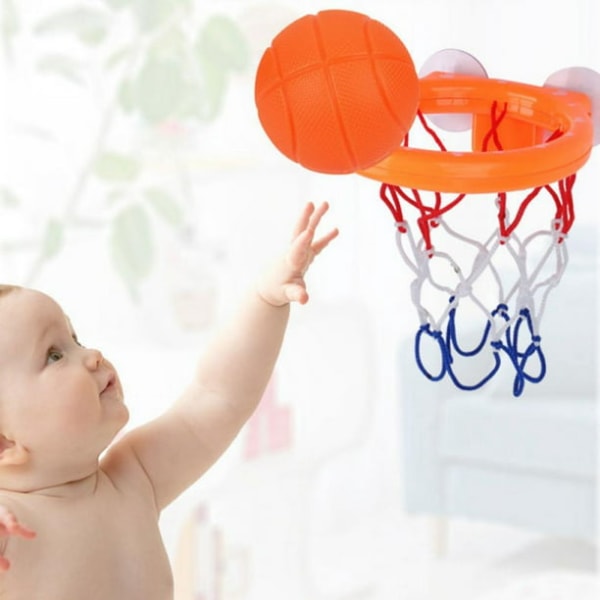 Badkar Kul Basket Hoop Balls Set Badrum Shooting Game Toy for Toddle