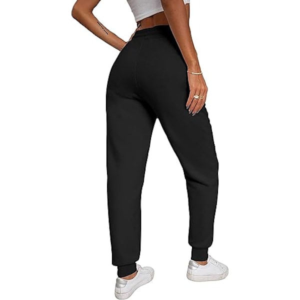 Dam Fleece Joggingbyxor med Sherpafoder