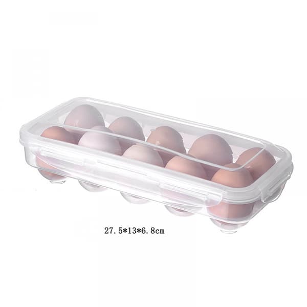 Kjøleskap Egg Oppbevaringsboks Beholder