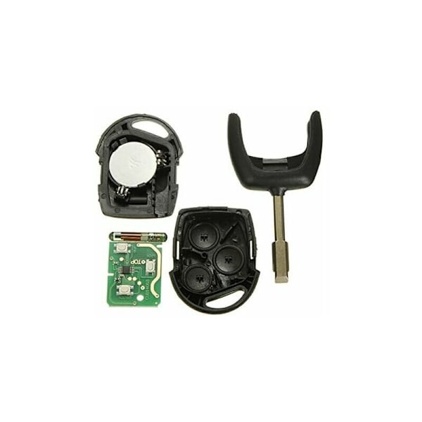 1 st 3 knapp 433MHz fjärrkontroll nyckel FOB för Ford/Mondeo/fiesta/focus/KA t