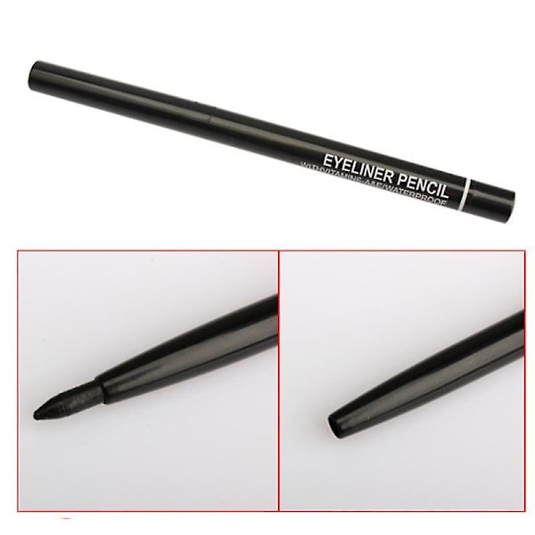 1 kpl nestemäinen eyeliner-kynä vedenpitävä pitkäkestoinen nopeasti kuivuva sileä meikki