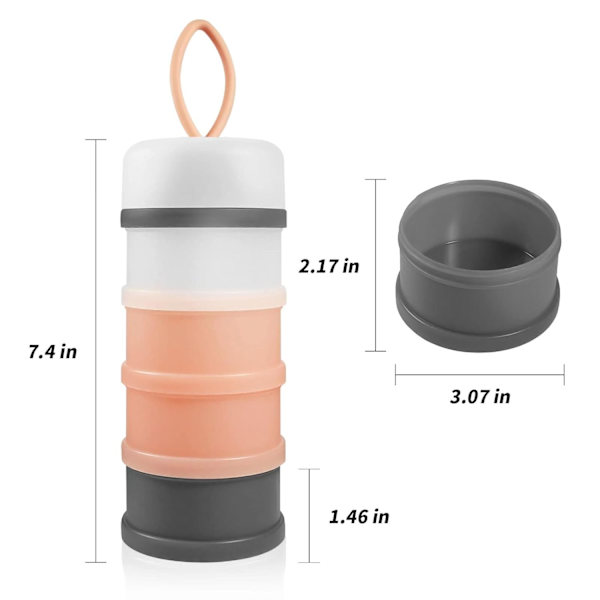Spädbarnsmjölksdispenser, Resbar Resbar Mjölkpatron, Spill Proof Stack