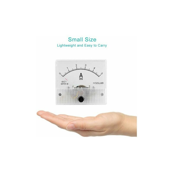 Analog spenningsmåler og voltmeter, analog strømstrømmåler og voltmeter (5A ammeter)