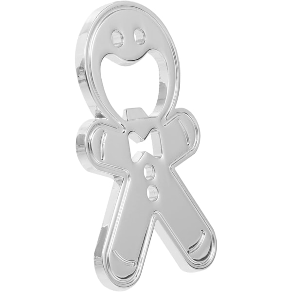 Gingerbread Man rustfrit stål multifunktionel babyflaskeåbner
