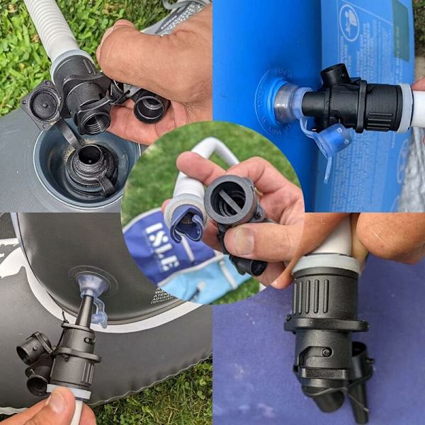 Oppblåsbar båt/kite/Boston pumpe adapter - for konvensjonell luftpumpe - luft