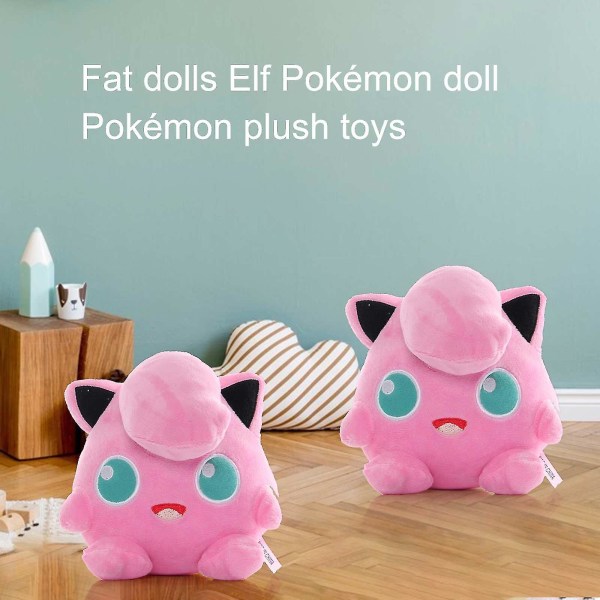 Pokemon Jigglypuff plysch gosedjur 8 tum, åldrar 2+