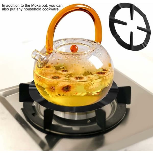 Universal Wok-beslag Jernring Pan Støbejernsadapter Ring Wok Pan Support