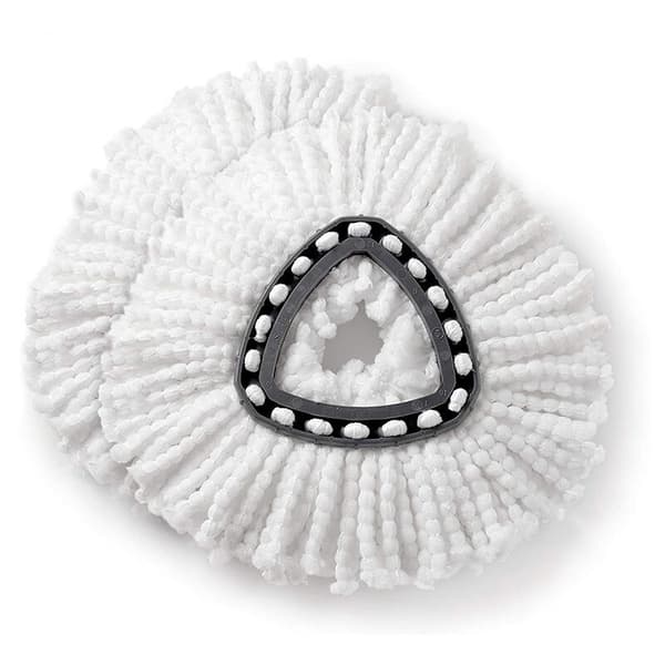 5-pack ersättningshuvuden och Vileda O-Cedar mikrofiber triangulär form vit