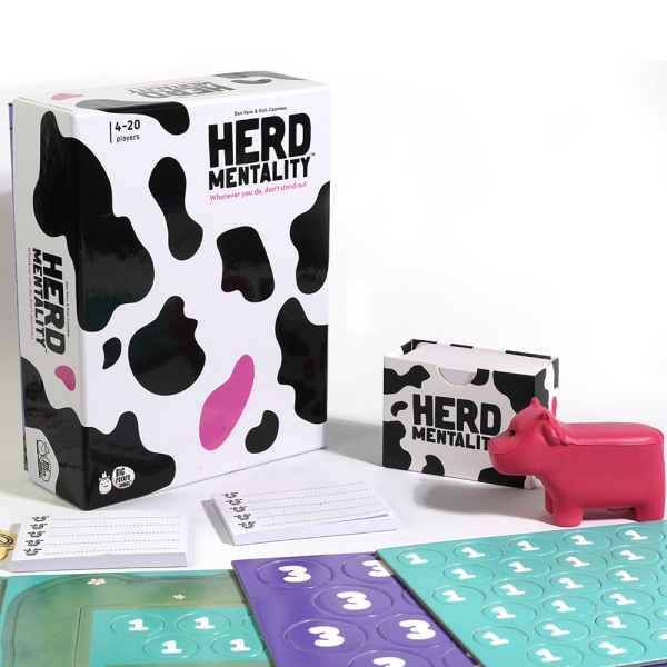 Herd Mentality -lautapeli: Udderly Hilarious Family Game | Fu