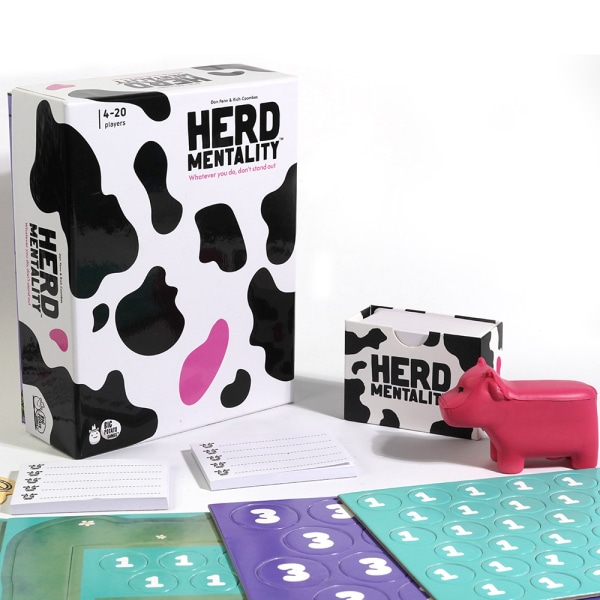 Herd Mentality: The Moolicious Family Board Game