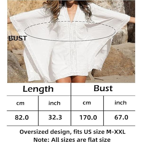 Womens Beach Bathing Suit Swim Bikini Swimsuit Oversized Cover Up