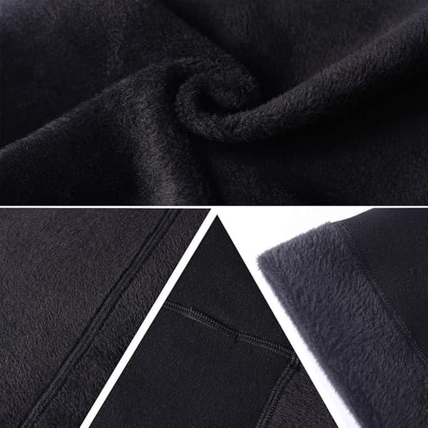 Vinter Rørformet Hals Gaiter Multifunktionel Unisex Termisk Fleece Foring Elast
