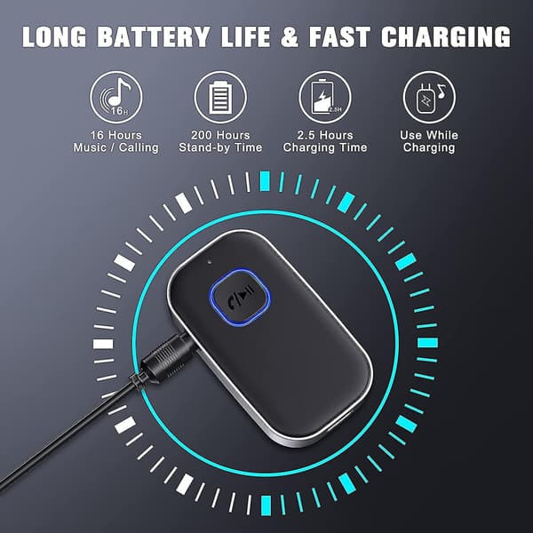 Bil Bluetooth 5.0 Mottaker, Bluetooth Musikkmottaker