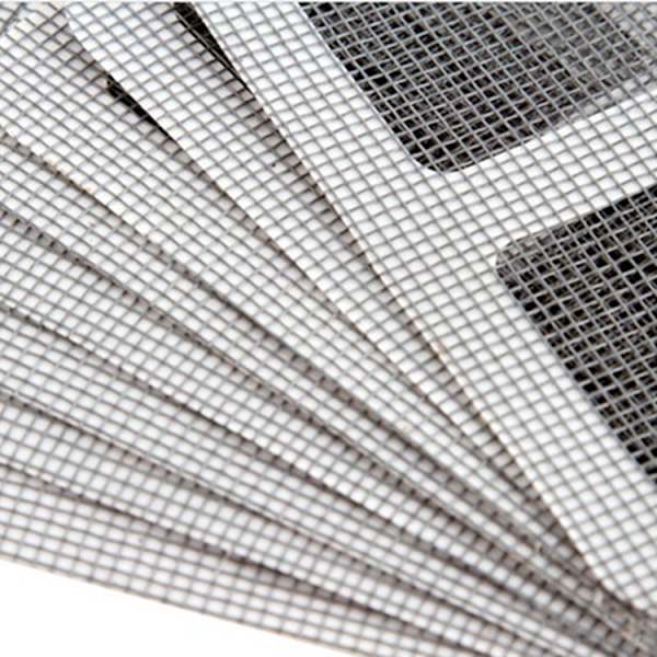 Vindue Reparationsplaster, Myggenet Reparationsplaster, 15 Myggenet Reparationsplaster Fiberglas Reparationsplaster