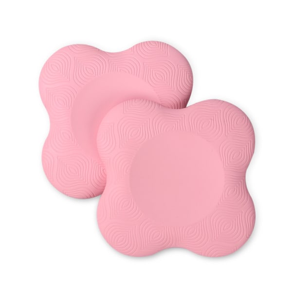 2 Pack Yoga Knäskydd Extra Tjocka För Knän Armbåge Handledsskydd Pilates Knäskydd Rosa
