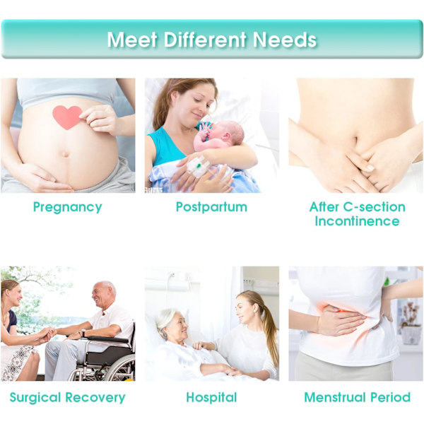 10 stk. Sømløse Mesh Postpartum Trusser Naturlige Post C-sektion Kirurgi R