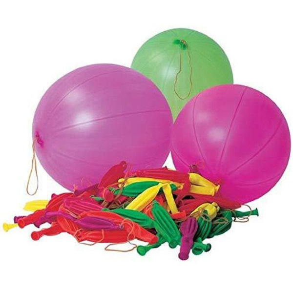 50 Stansballonger Slagballonger Kraftiga Festfavörer kompatibla Barn, Studsa