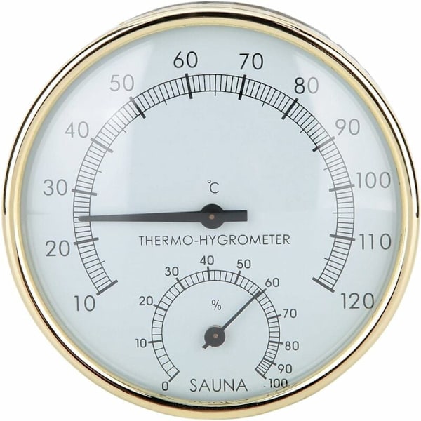 Digital basturumstermometer hygrometer fuktighetstemperaturmätare, bastu