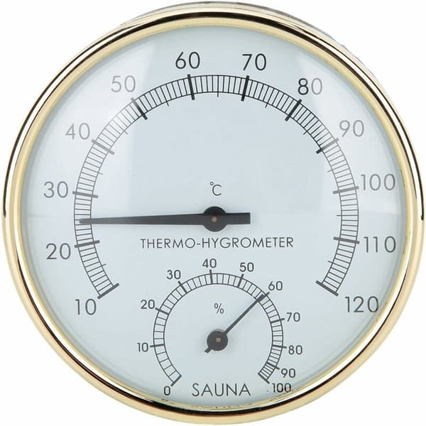 Digital Sauna Rum Termometer Hygrometer Fugtighed Temperatur Måler, Sauna