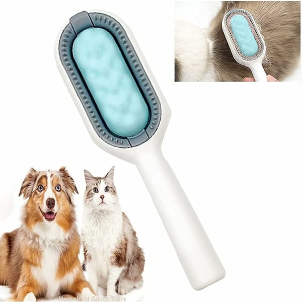 Selvrensende børste til kæledyr, katte og hunde - Selvrensende børste til kæledyr