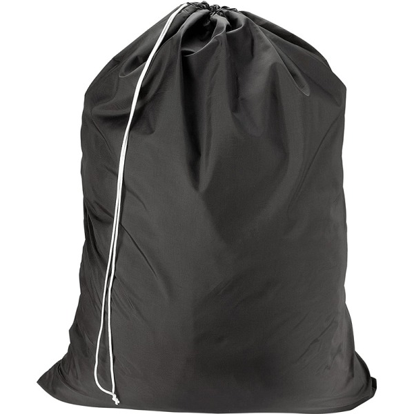 Vaskeri Nylon Vaskeripose, Låsebar Snøring Lukking & Maskinvaskbar, Store Vesker Vil Passe En Vaskerikurv Eller Hylle (Svart, 2-Pakk) 30*40 tommer