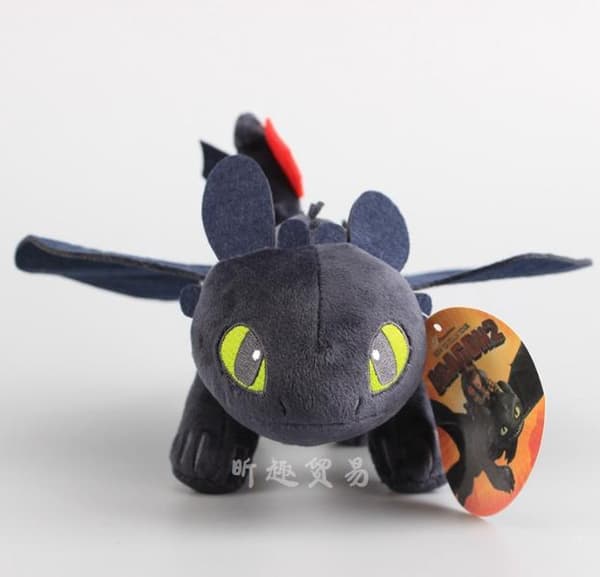 Toothless gosedjur 35cm julklappar