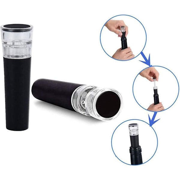 3-pack vakuumpumpsats för vinstoppare i silikon