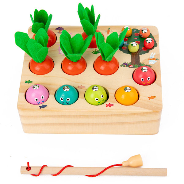 Lasten lelu 2 vuotta | 3-in-1 Montessori-pelit Lapset 2 3 4 V