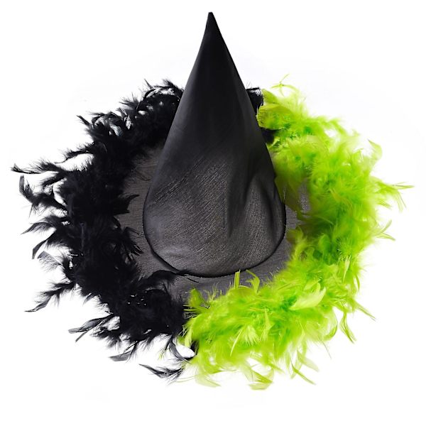 Trollkarlsfest Barnklänning Magisk Flickklänning Halloween Lång Häxklänning Kvällsshowklänning