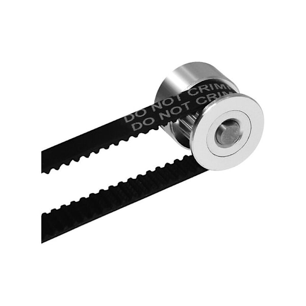 2Gt synkron transmission hjul 1: 3 coasters - Mekanisk bælte til 3D-printer
