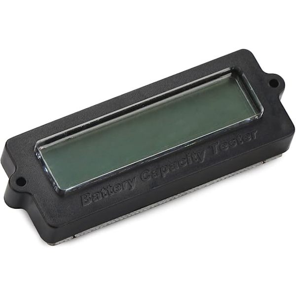 LY6N 12V-48V blybatteri 3S-15S litiumbatteri digital batterikapacitetstestare, batteriprocentindikator med LCD-skärm - blå bakgrundsbelysning