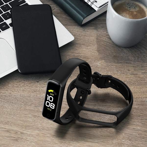 Samsung Galaxy Fit 2 SM-R220 ranneke TPE Musta