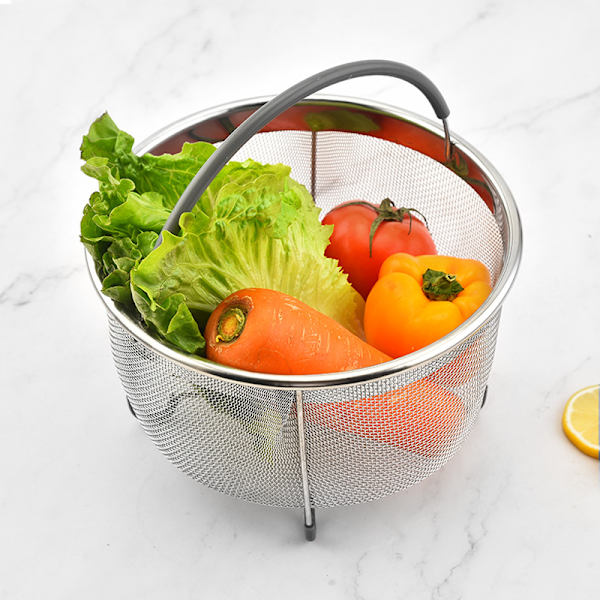 Dampkoger til Instant Pot trykkoger, grå