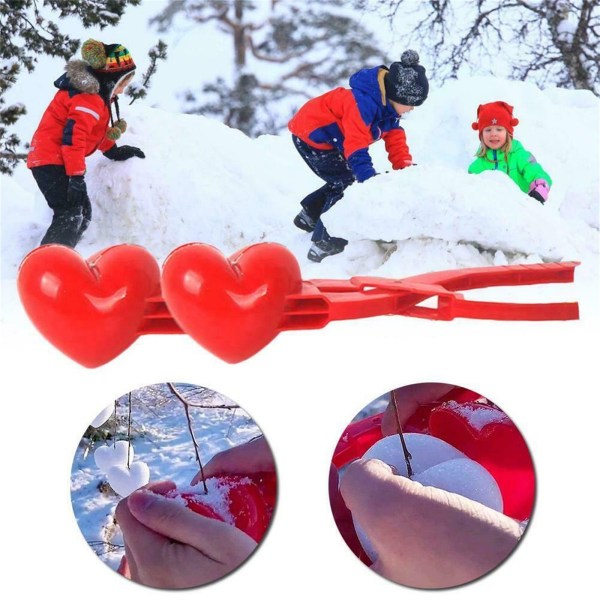 Lek med snöleksaker Snöfälla Utomhussnöbollskampverktyg för barn