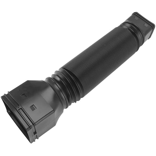 Regnvannsamlerforlengelse Retractable Gutter Downspout Extension Svart