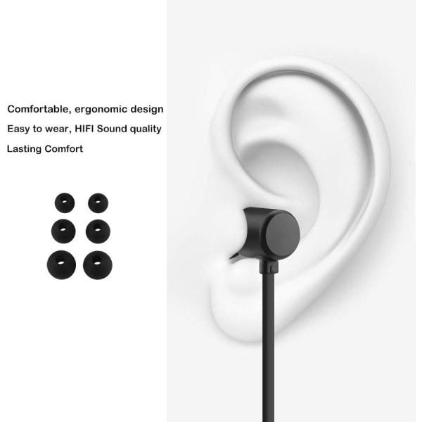 All Day Unlimited Neck Sports Bluetooth-hörlurar - Svart