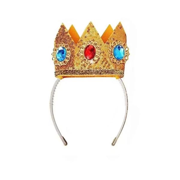 Princess Peach - Krone, øreringe, ring og et par handsker, pris