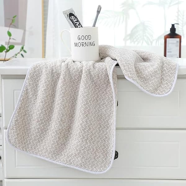Mikrofiber bløde håndklæder til badeværelset, superabsorberende håndklæder til hår spa, S