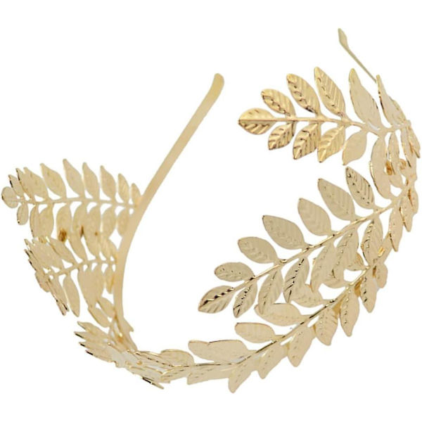 Barokke kroner for gresk gudinne hodeplagg bryllup krone rhinestone krone kvinner, gylden brud