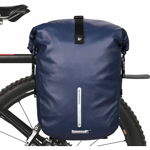 Cykel Bagagebærer Bag, 3 i 1 Stor Kapacitet Cykel Bagagebærer Taske, Vandtæt Bagagebærer Taske, til Cykel/Motorcykel longziming