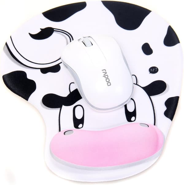 Design Gel Wrist Rest Mouse Pad, Gel Mouse Pad Mouse Pad with Wrist Rest, D