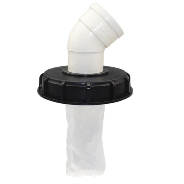 Låg med IBC-filter, 165 mm IBC-lågfilter, IBC-filterlåg med vaskbart filter